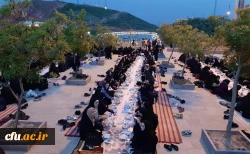 ضیافت افطار دانشجومعلمان پردیس فاطمه الزهرا(س)  تبریز