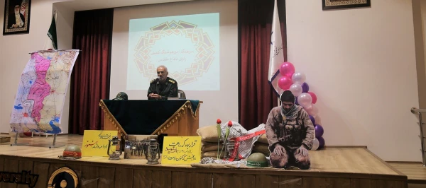 برگزاری مراسم به مناسبت سوم خرداد سالروز آزاد سازی خرمشهر در پردیس امام خمینی (ره) گرگان 2