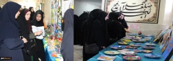 برگزاری نمایشگاه آثارهنری پایان ترم دانشجو معلمان پردیس شهید هاشمی نژاد مشهد
