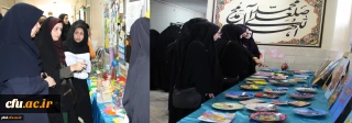 برگزاری نمایشگاه آثارهنری پایان ترم دانشجو معلمان پردیس شهید هاشمی نژاد مشهد