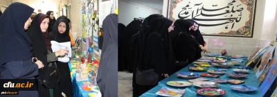 برگزاری نمایشگاه آثارهنری پایان ترم دانشجو معلمان پردیس شهید هاشمی نژاد مشهد