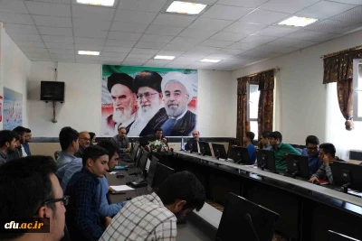 نشست معاون پژوهش و برنامه ریزی اداره کل آموزش و پرورش خراسان شمالی با دانشجویان پردیس امام محمد باقر(ع)