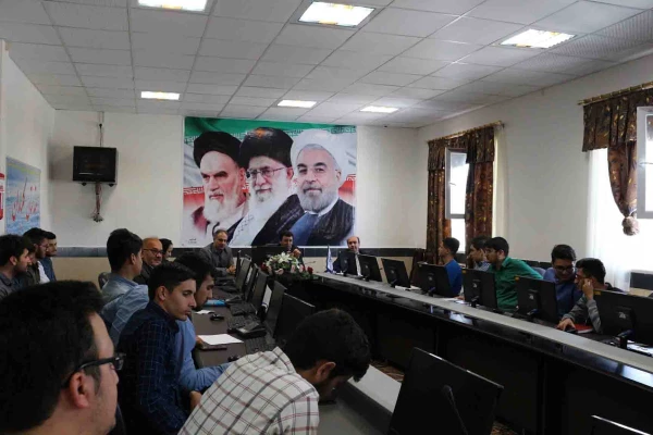 نشست معاون پژوهش و برنامه ریزی اداره کل آموزش و پرورش خراسان شمالی با دانشجویان پردیس امام محمد باقر(ع) 2