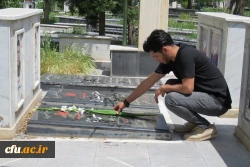 به مناسبت سالروز آزادسازی خرمشهر انجام گرفت:

عطرافشانی مزار شهدای والامقام دفاع مقدس و مدافعان حرم توسط مسؤلین و دانشجومعلمان دانشگاه فرهنگیان استان اردبیل 2