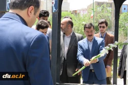 به مناسبت سالروز آزادسازی خرمشهر انجام گرفت:

عطرافشانی مزار شهدای والامقام دفاع مقدس و مدافعان حرم توسط مسؤلین و دانشجومعلمان دانشگاه فرهنگیان استان اردبیل 2