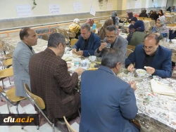 حضور سرپرست مدیریت استان و صرف افطاری ساده در کنار دانشجو معلمان پردیس شهید باهنر همدان