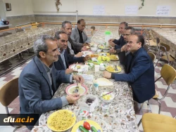 حضور سرپرست مدیریت استان و صرف افطاری ساده در کنار دانشجو معلمان پردیس شهید باهنر همدان