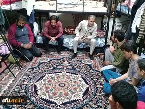 اعضای شورای مدیران دانشگاه فرهنگیان استان سیستان وبلوچستان افطارخود را همراه با دانشجویان پردیس شهید مطهری صرف نمودند.