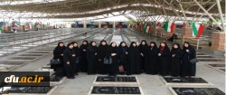 حضور دانشجومعلمان دانشگاه فرهنگیان آذربایجان شرقی در مزار شهدا