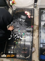 حضور دانشجومعلمان دانشگاه فرهنگیان آذربایجان شرقی در مزار شهدا