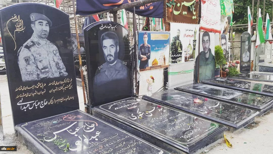 حضور دانشجومعلمان دانشگاه فرهنگیان آذربایجان شرقی در مزار شهدا