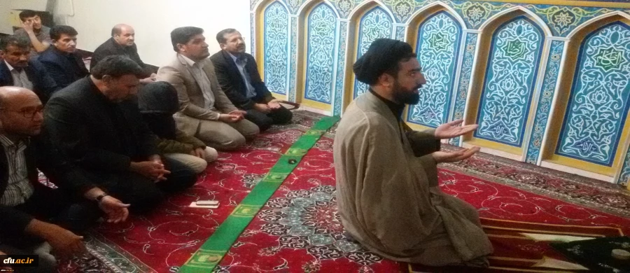 اعضای شورای مدیران دانشگاه فرهنگیان استان افطارخود را همراه با دانشجویان پردیس شهید ایزدپناه صرف نمودند. 3