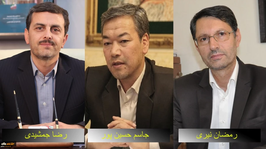 دیدار مدیر دانشگاه فرهنگیان خراسان رضوی با رئیس سازمان مدیریت و برنامه ریزی و مدیرکل نوسازی، توسعه و تجهیز مدارس استان