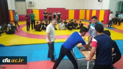 برگزاری مسابقه مچ اندازی در میان دانشجومعلمان پردیس شهید بهشتی خراسان رضوی