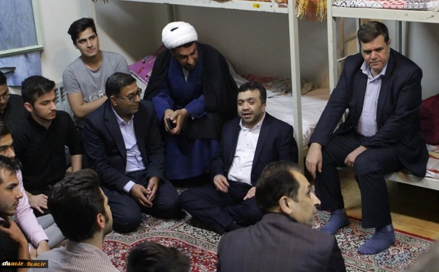 دیدار صمیمی  قائم مقام وزیر آموزش و پرورش، رییس و  اعضای هیات رئیسه دانشگاه فرهنگیان با دانشجو معلمان پردیس شهید چمران 2