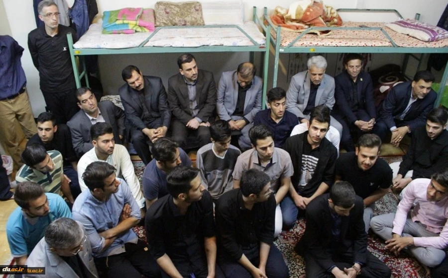 دیدار صمیمی  قائم مقام وزیر آموزش و پرورش، رییس و  اعضای هیات رئیسه دانشگاه فرهنگیان با دانشجو معلمان پردیس شهید چمران 7