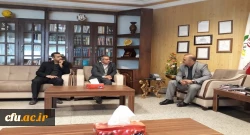 در راستای پیگیری مصوبات کمیته استانی هیئت امنا:

جلسه مشترک مدیریت امور پردیس های دانشگاه فرهنگیان استان آذربایجان غربی با مدیر کل ورزش و جوانان
 3