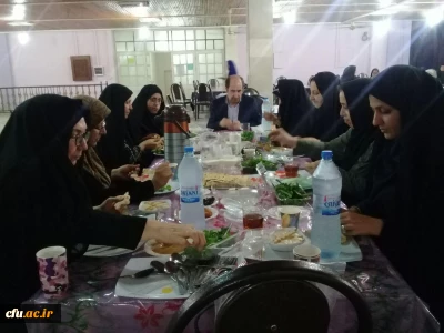 حضور  احد زاده سرپرست مدیریت امور پردیس ها در مراسم افطاری دانشگاه فرهنگیان گیلان