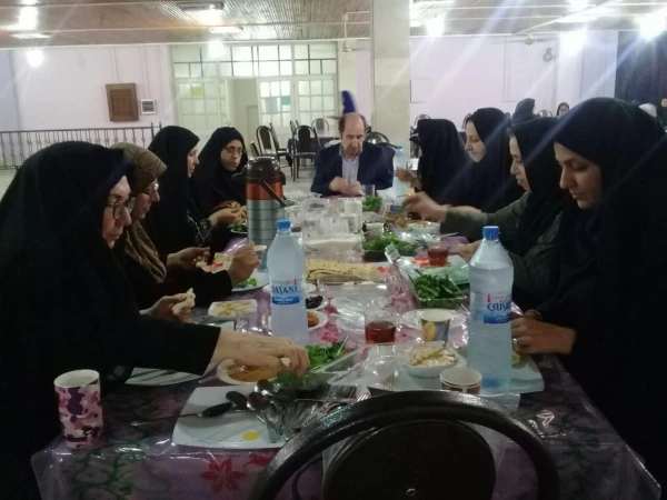 حضور  احد زاده سرپرست مدیریت امور پردیس ها در مراسم افطاری دانشگاه فرهنگیان گیلان 2