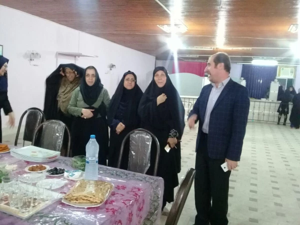 حضور  احد زاده سرپرست مدیریت امور پردیس ها در مراسم افطاری دانشگاه فرهنگیان گیلان 4