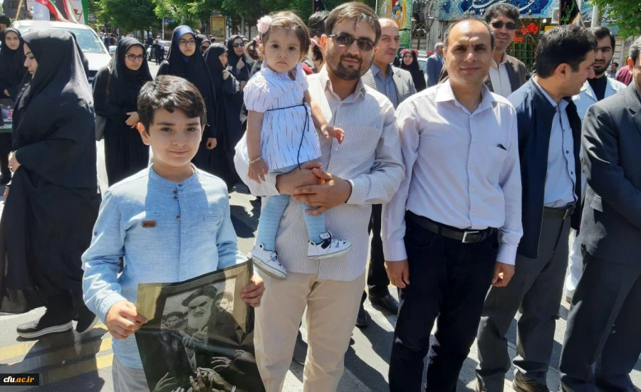 حضور در راهپیمایی روز قدس