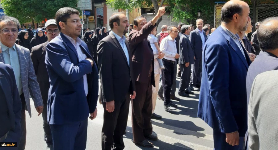 حضور در راهپیمایی روز قدس