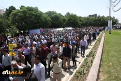 حضور باشکوه و گسترده دانشگاهیان دانشگاه فرهنگیان استان کرمان در راهپیمایی روز جهانی قدس