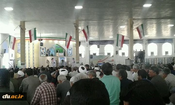 حضور اساتید، کارکنان و دانشجومعلمان دانشگاه فرهنگیان سیستان وبلوچستان در راهپیمایی روز جهانی قدس