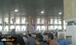 حضور اساتید، کارکنان و دانشجومعلمان دانشگاه فرهنگیان سیستان وبلوچستان در راهپیمایی روز جهانی قدس