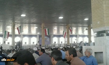 حضور اساتید، کارکنان و دانشجومعلمان دانشگاه فرهنگیان سیستان وبلوچستان در راهپیمایی روز جهانی قدس