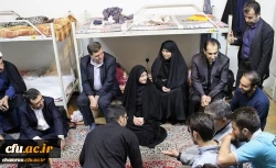 همزمان با ماه مبارک رمضان، ماه نشستن بر سر سفره ایمان و اخلاص انجام شد:

حضور و نشست صمیمی رئیس و هیات رئیسه دانشگاه فرهنگیان و قائم مقام وزیر آموزش و پرورش در پردیس شهید چمران 2