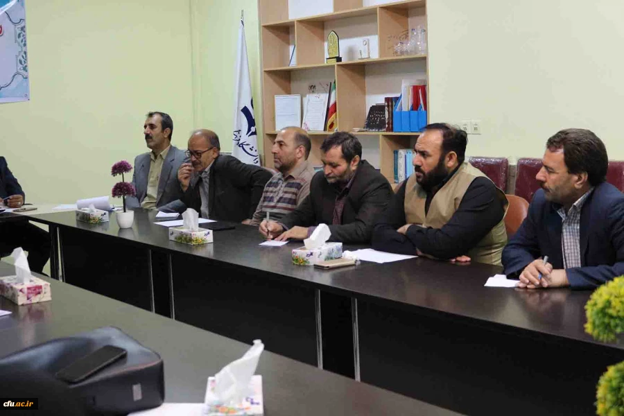 برگزاری اولین جلسه شورای آموزشی پردیس های دانشگاه فرهنگیان خراسان شمالی در سال 1398 3