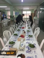 حضور دکتر صفرزاده سرپرست دانشگاه فرهنگیان استان و سرپرست های پردیس ها و جمعی از کارکنان در افطاری با دانشجویان 3