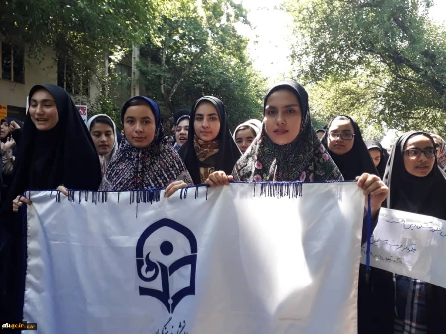 حضور حماسی و با شکوه دانشجو معلمان ،اساتید  و کارکنان دانشگاه فرهنگیان استان گلستان در راهپیمایی روز جهانی قدس 3