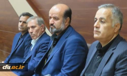 مراسم تکریم و معارفه مسئول سابق و جدید حراست دانشگاه فرهنگیان آذربایجان شرقی