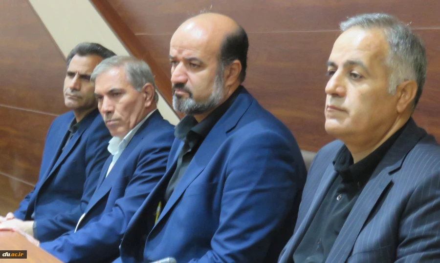 مراسم تکریم و معارفه مسئول سابق و جدید حراست دانشگاه فرهنگیان آذربایجان شرقی