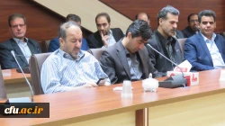 مراسم تکریم و معارفه مسئول سابق و جدید حراست دانشگاه فرهنگیان آذربایجان شرقی