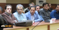 مراسم تکریم و معارفه مسئول سابق و جدید حراست دانشگاه فرهنگیان آذربایجان شرقی