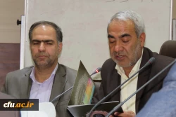 مراسم تکریم و معارفه مسئول سابق و جدید حراست دانشگاه فرهنگیان آذربایجان شرقی