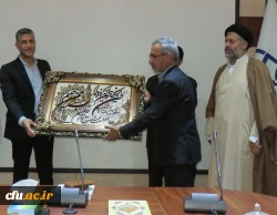 مراسم تکریم و معارفه مسئول سابق و جدید حراست دانشگاه فرهنگیان آذربایجان شرقی