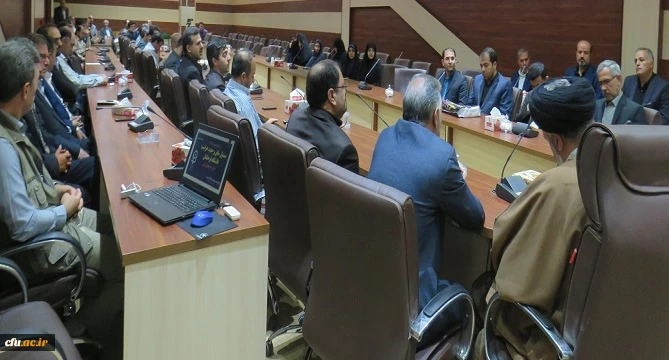 مراسم تکریم و معارفه مسئول سابق و جدید حراست دانشگاه فرهنگیان آذربایجان شرقی