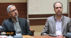 مراسم تکریم و معارفه مسئول سابق و جدید حراست دانشگاه فرهنگیان آذربایجان شرقی