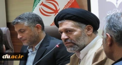 مراسم تکریم و معارفه مسئول سابق و جدید حراست دانشگاه فرهنگیان آذربایجان شرقی