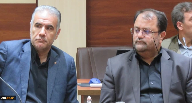 مراسم تکریم و معارفه مسئول سابق و جدید حراست دانشگاه فرهنگیان آذربایجان شرقی