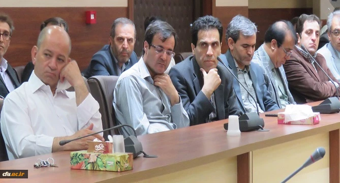 مراسم تکریم و معارفه مسئول سابق و جدید حراست دانشگاه فرهنگیان آذربایجان شرقی