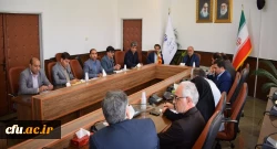 برگزاری دومین جلسه رفع موانع و مشکلات دانشگاه فرهنگیان کرمانشاه با معاون سیاسی امنیتی استانداری  2