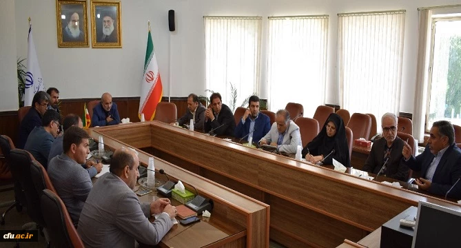 برگزاری دومین جلسه رفع موانع و مشکلات دانشگاه فرهنگیان کرمانشاه با معاون سیاسی امنیتی استانداری  3