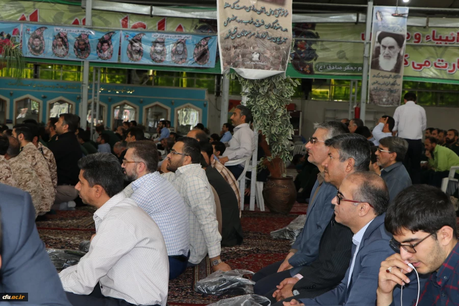 تجدید میثاق مسئولین دانشگاه فرهنگیان اصفهان با آرمان های امام راحل