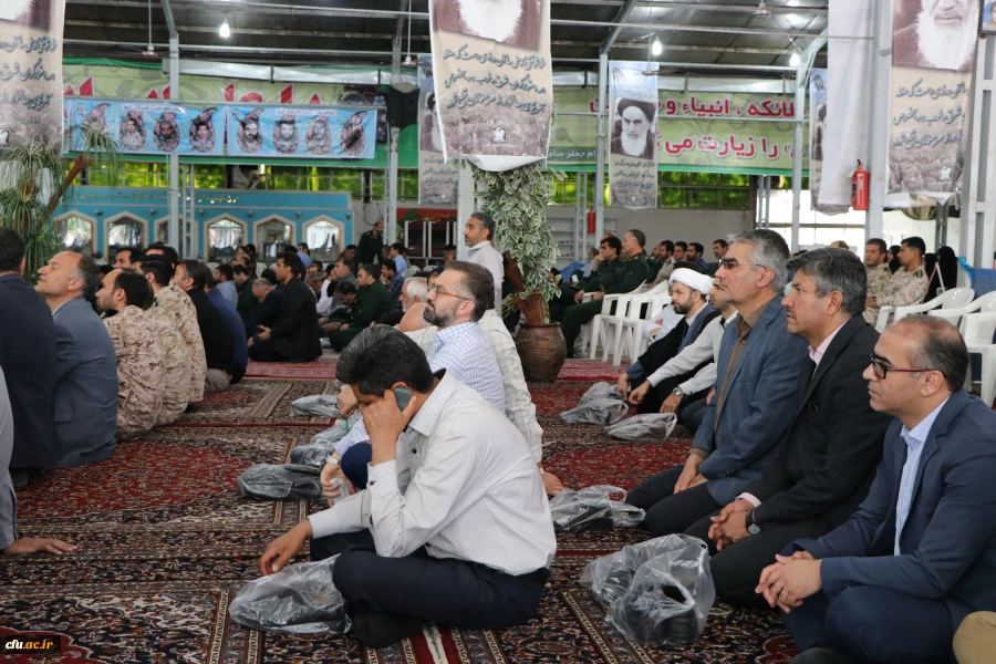 تجدید میثاق مسئولین دانشگاه فرهنگیان اصفهان با آرمان های امام راحل