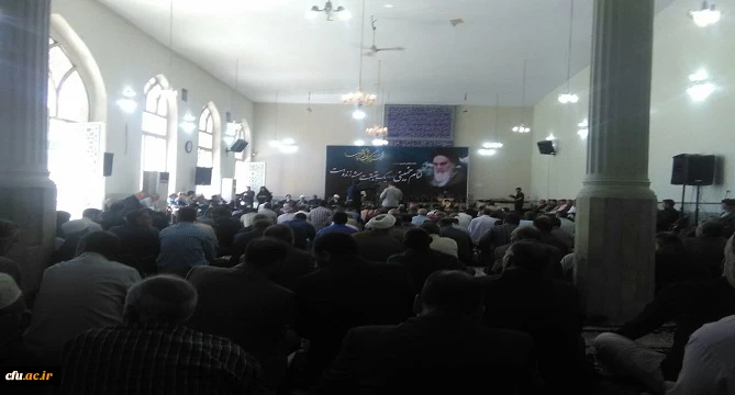 حضور دانشگاهیان دانشگاه فرهنگیان استان لرستان در مراسم بزرگداشت سالگرد ارتحال امام خمینی (ره)